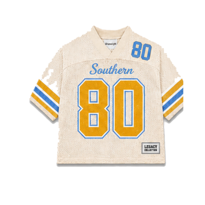Southern Legacy Jersey in cream, front view