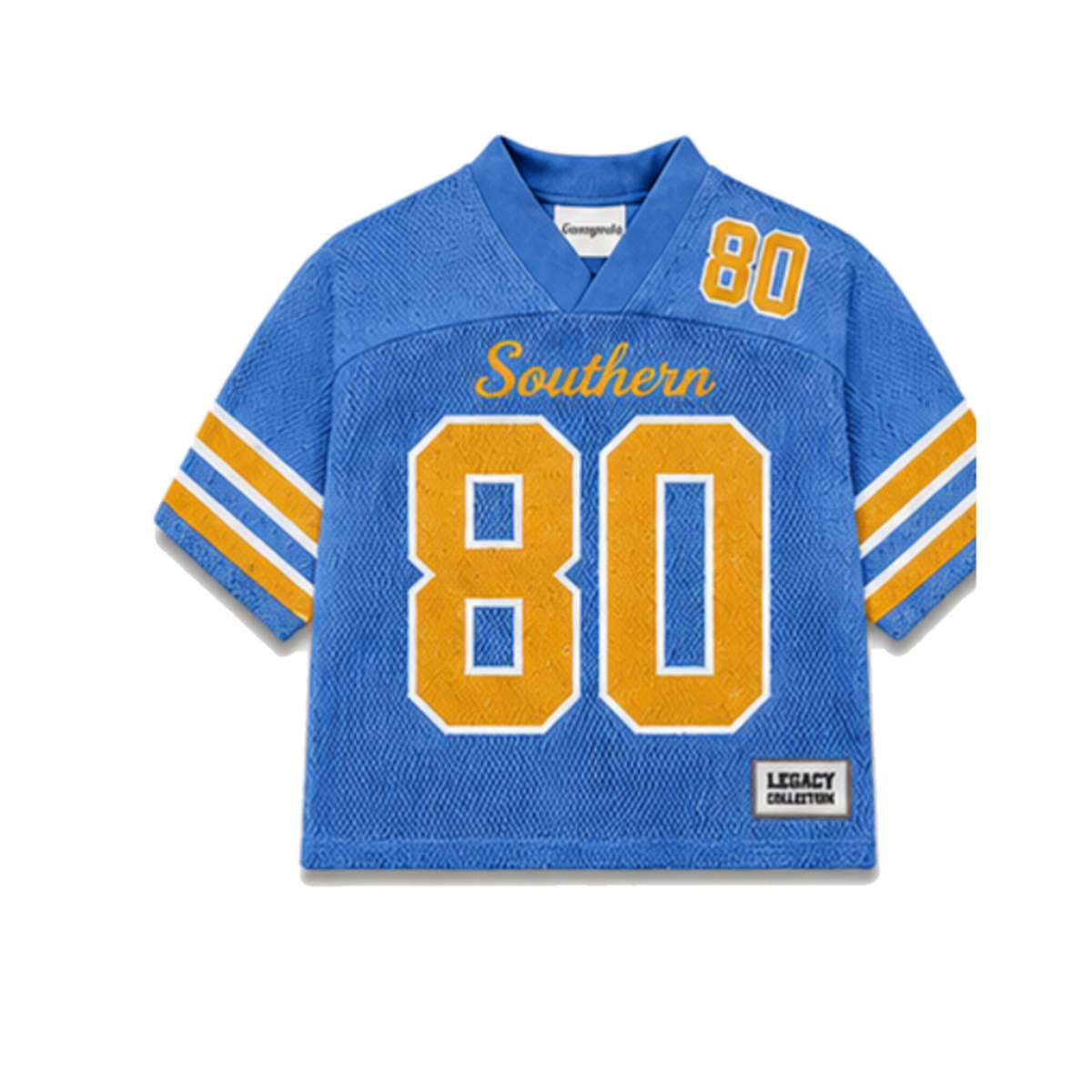 Southern Legacy Jersey in regular school colors, front view