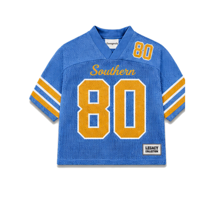 Southern Legacy Jersey in regular school colors, front view