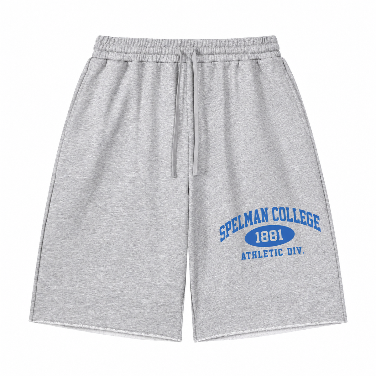 Spelman College Athletic Division Raw Edge Shorts