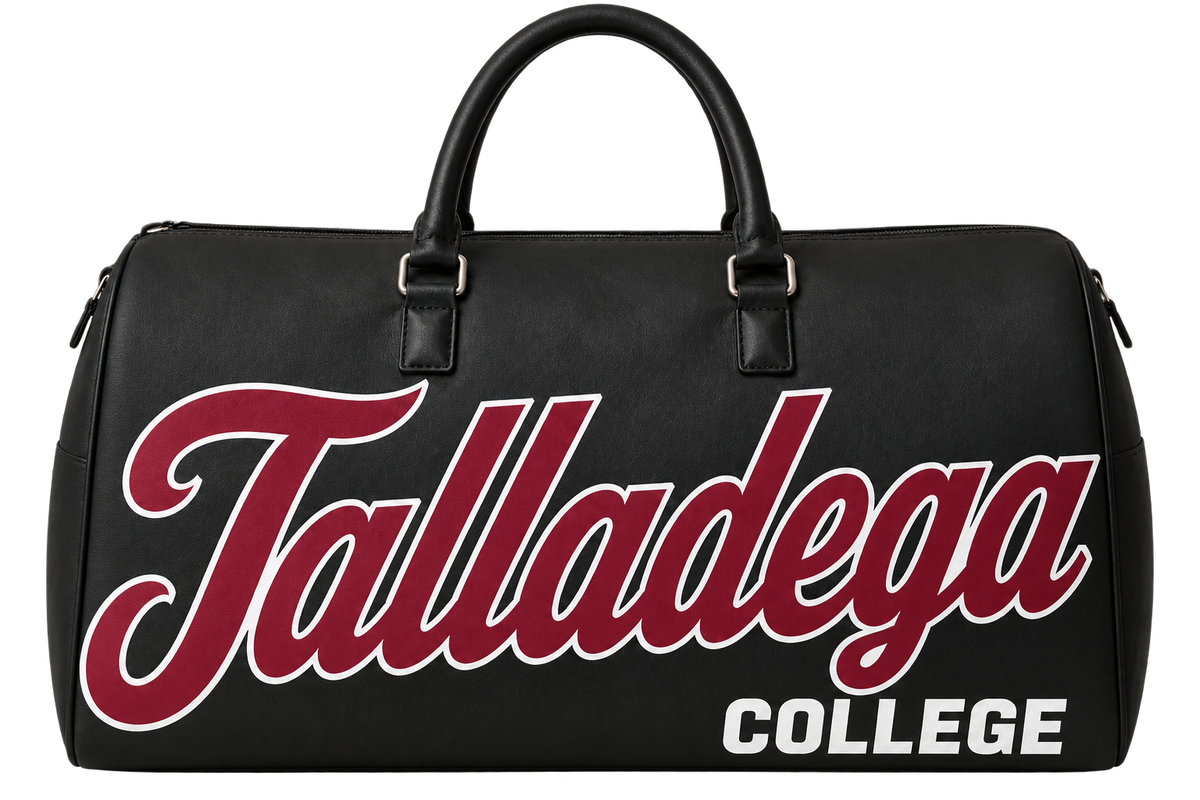 Talladega College Legacy Campus Travel Bag — Preorder transparent product image