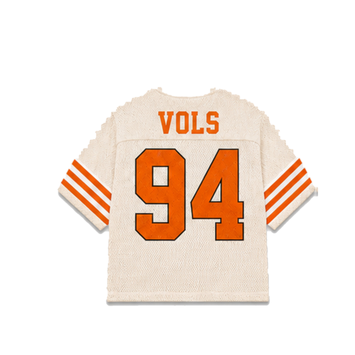 Tennessee Legacy Jersey in cream, back view