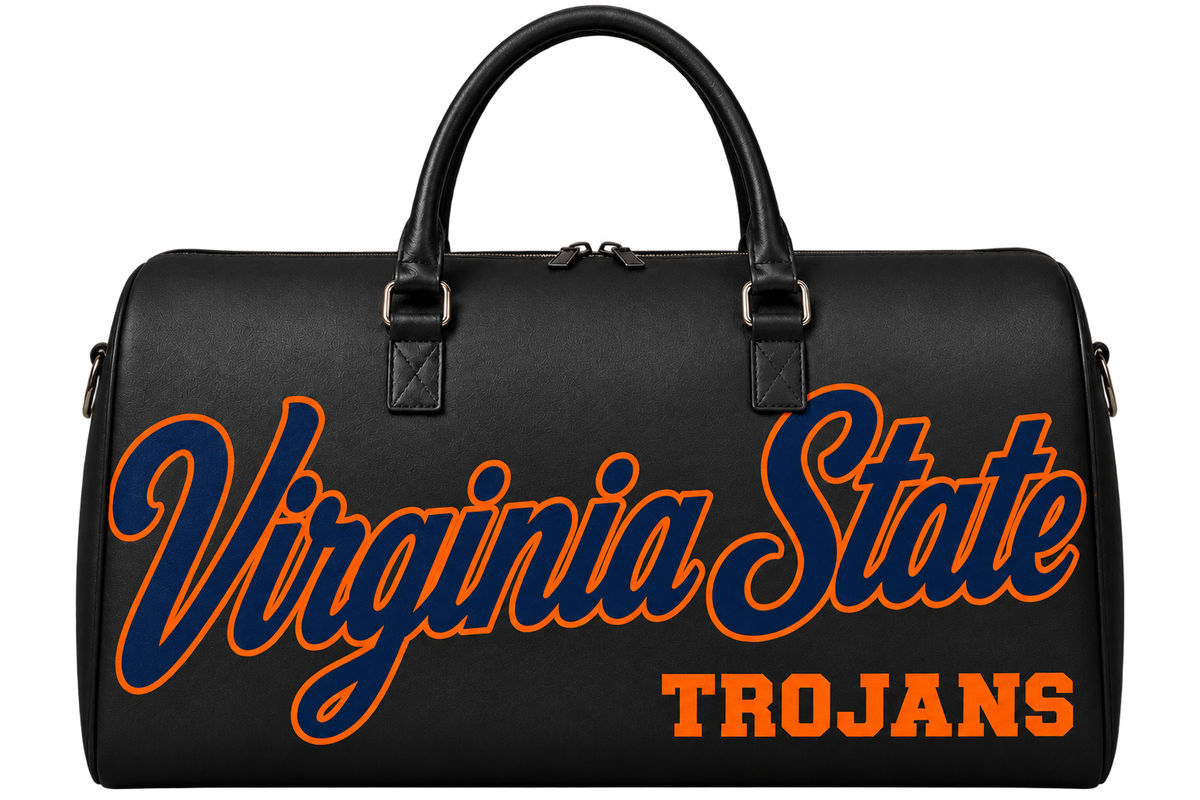 Virginia State Legacy Campus Travel Bag — Preorder transparent product image