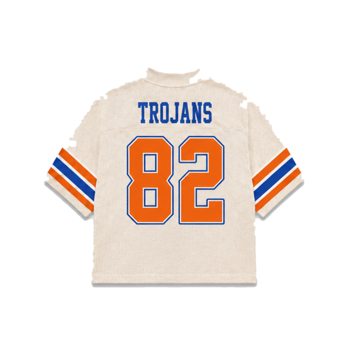 Virginia State Legacy Jersey in cream, back view
