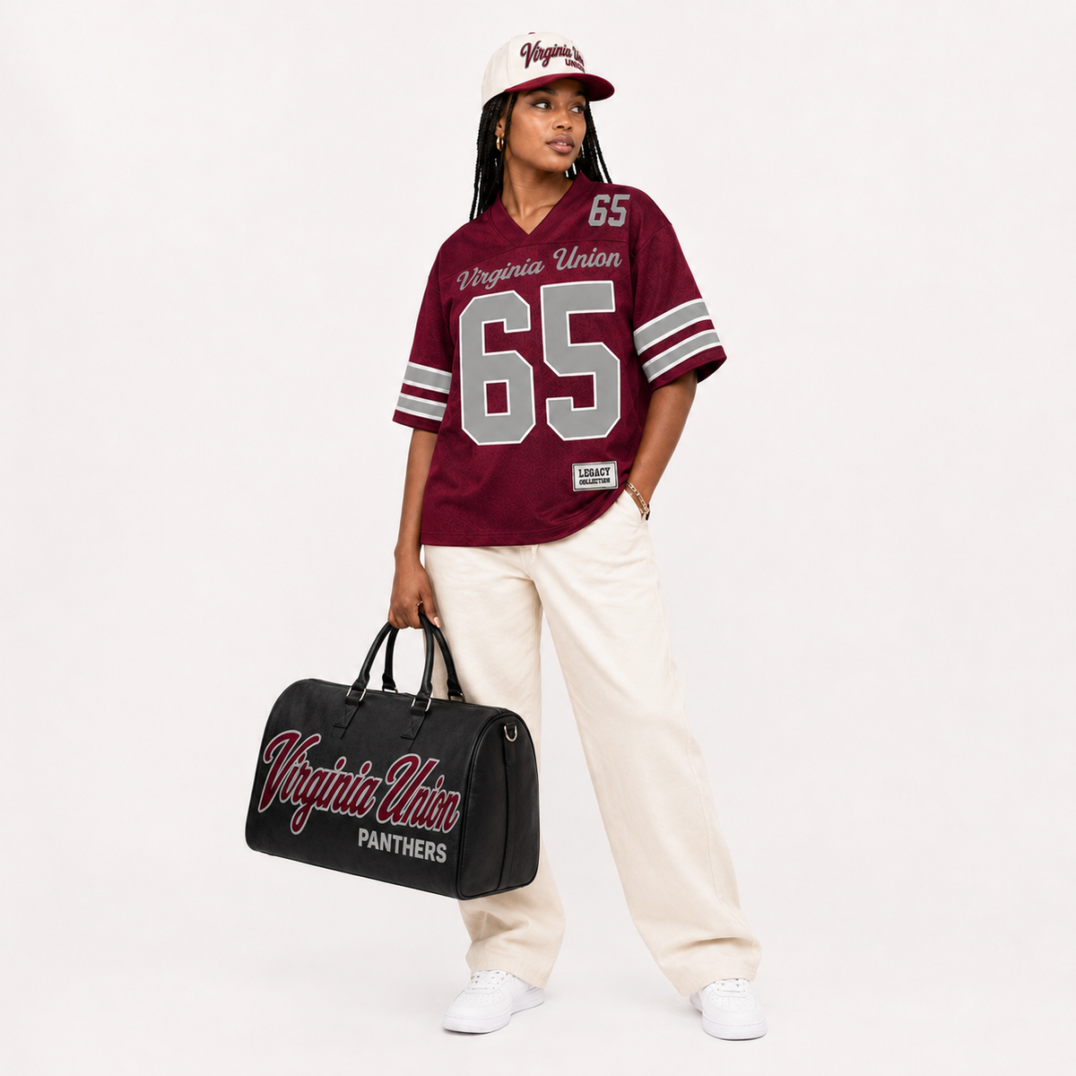 Virginia Union Legacy Campus Collection female campaign image
