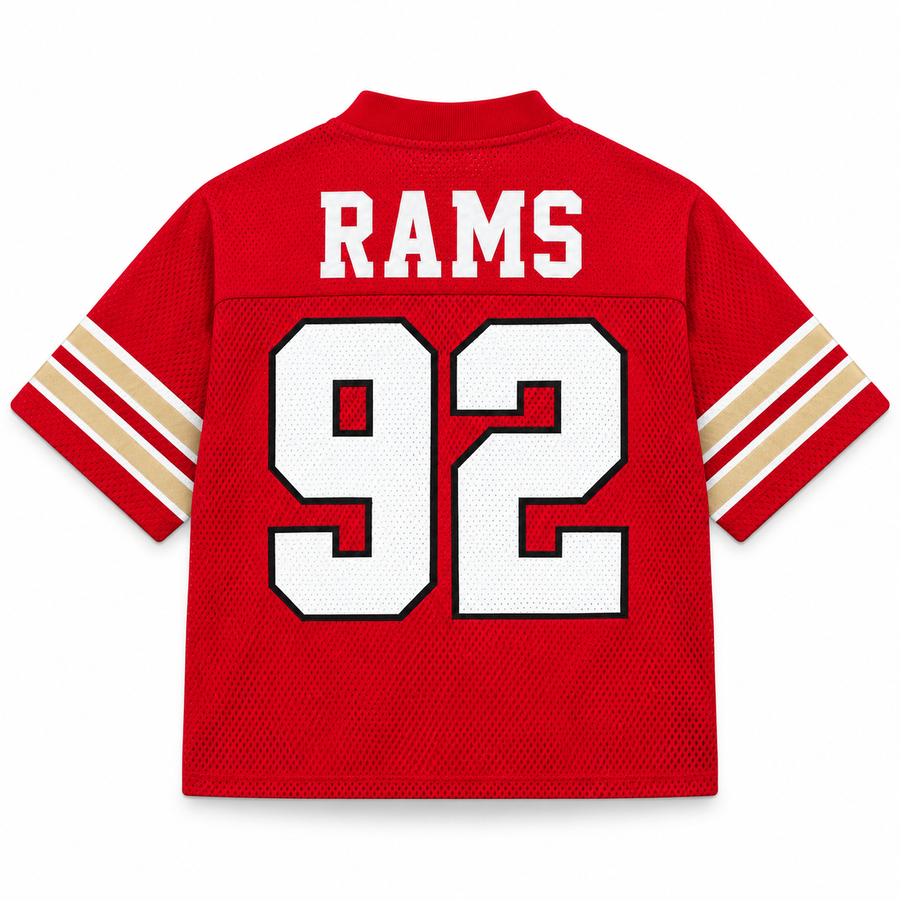 Winston Salem State University Legacy Jersey regular back alternate view
